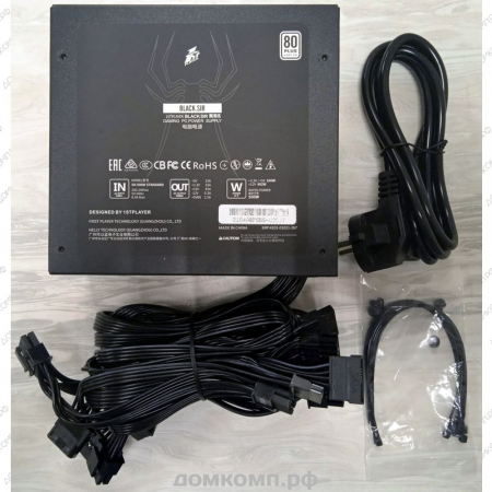 Блок питания 500 Вт 1STPLAYER BLACK.SIR SR-500W недорого. домкомп.рф